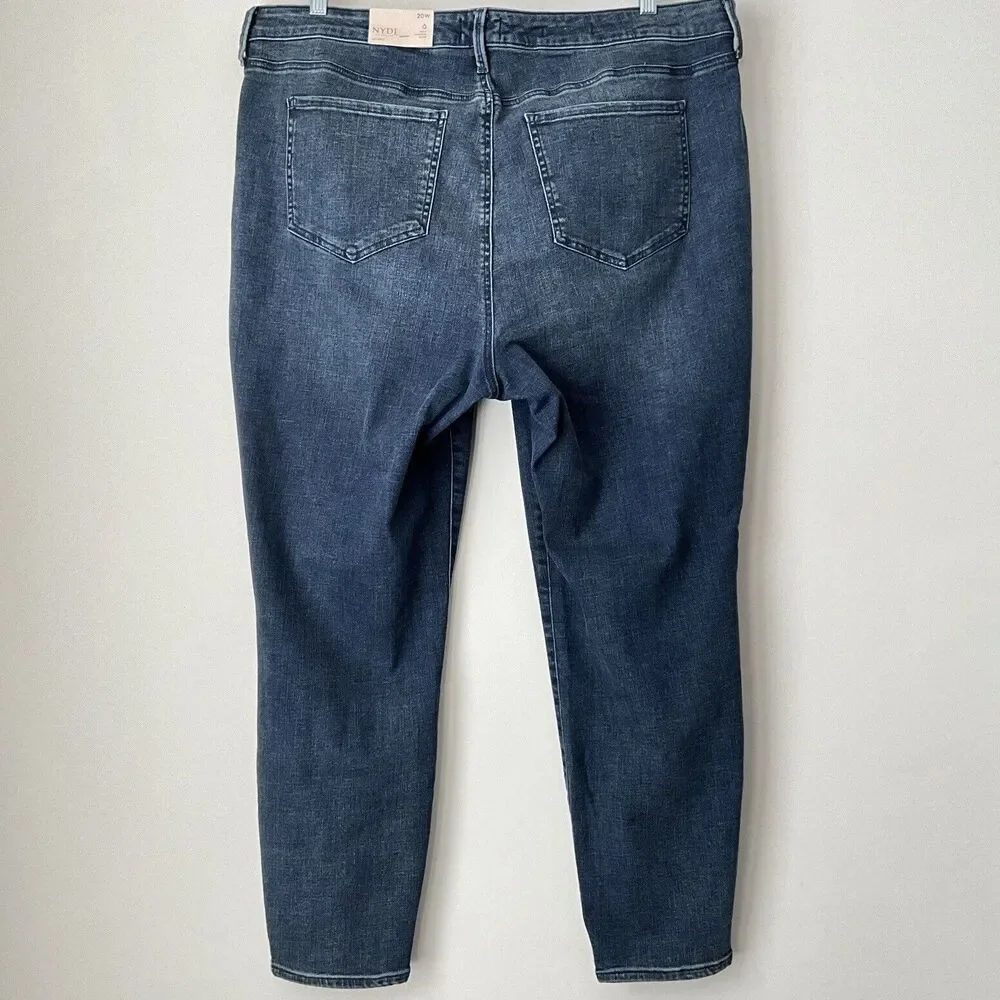 NYDJ Ami Skinny Lift Tuck Slimming Technology Jeans Blue 20W